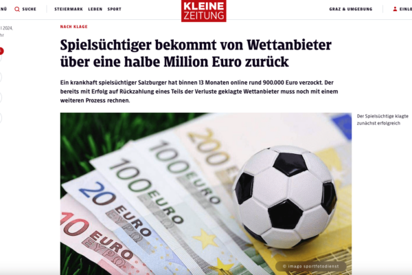 Kleine Zeitung Artikel Sportwetten